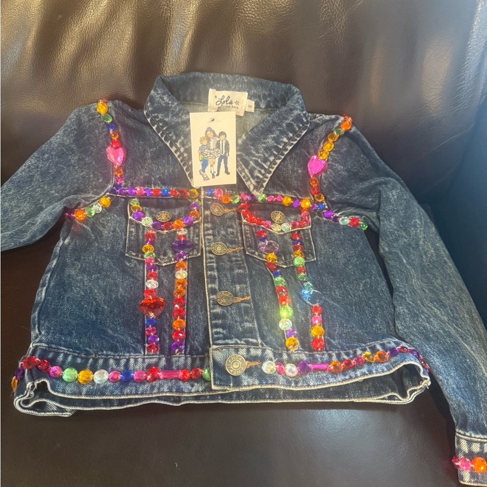Lola and the Boys denim Jacket NEW